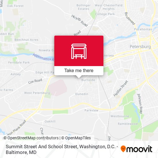 Mapa de Summit Street And School Street