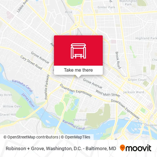 Robinson + Grove map