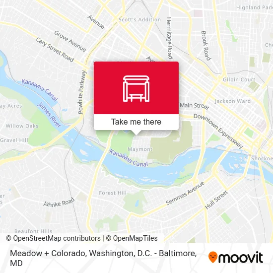 Meadow + Colorado map