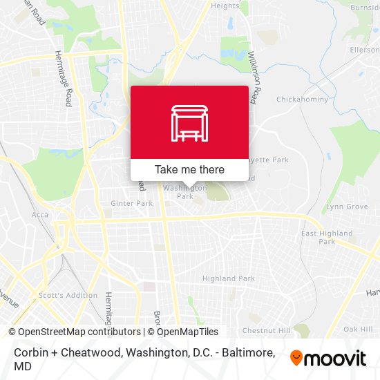 Corbin + Cheatwood map