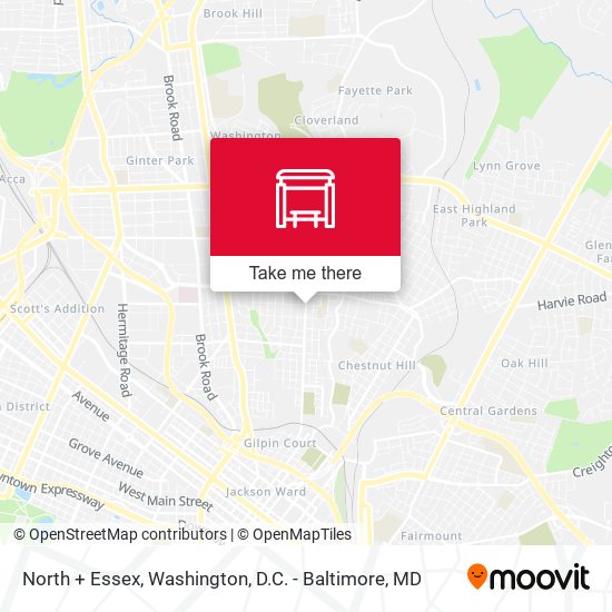 Mapa de North + Essex