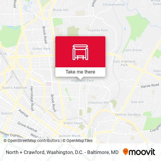 Mapa de North + Crawford