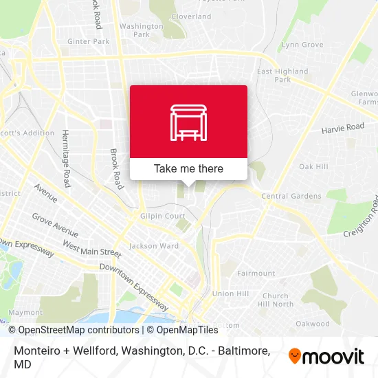 Monteiro + Wellford map