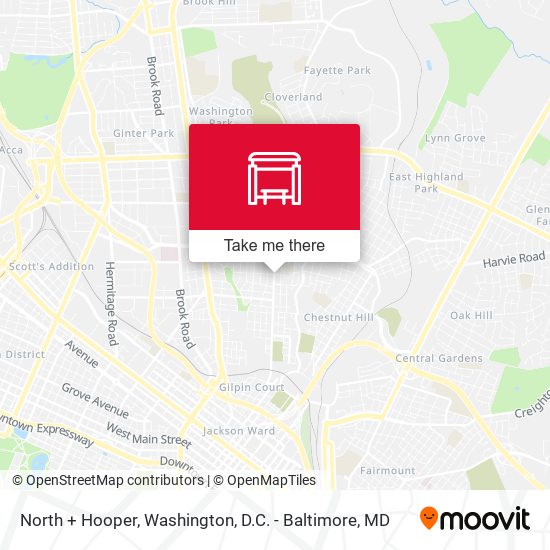 North + Hooper map