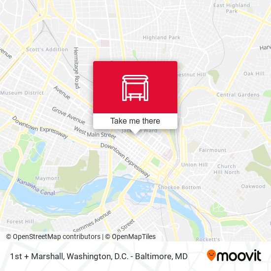 1st + Marshall map