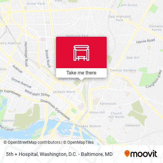 Mapa de 5th + Hospital