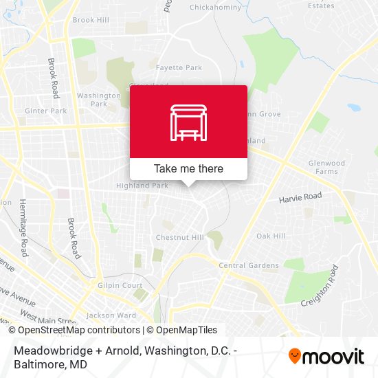 Mapa de Meadowbridge + Arnold