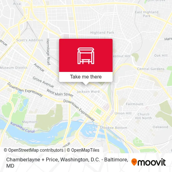 Chamberlayne + Price map
