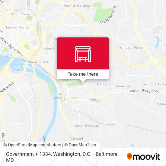 Government + 1334 map