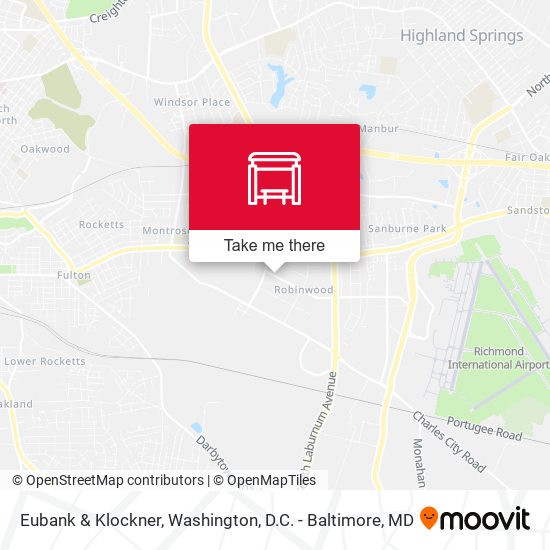 Eubank & Klockner map