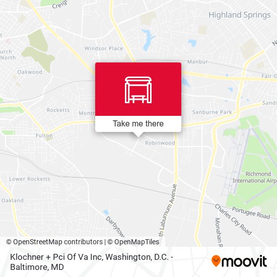 Klochner + Pci Of Va Inc map