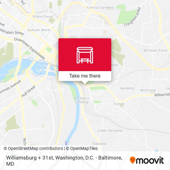 Williamsburg + 31st map