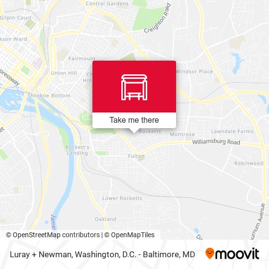 Luray + Newman map