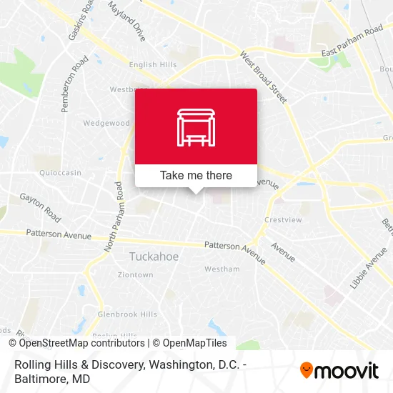 Rolling Hills & Discovery map