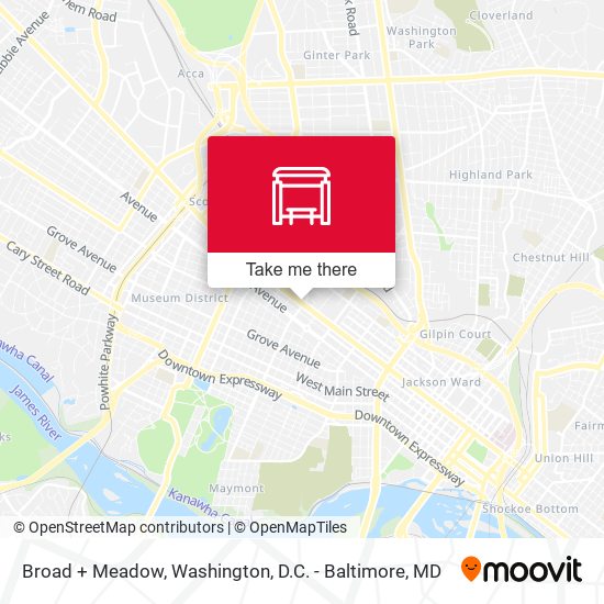 Broad + Meadow map