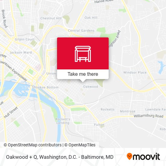 Oakwood + Q map
