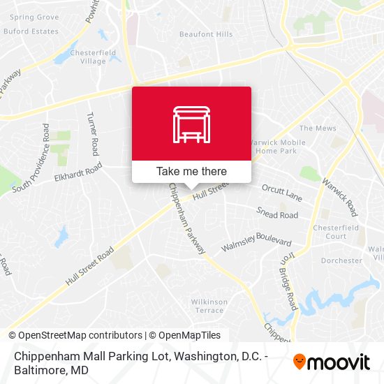 Chippenham Mall Parking Lot map