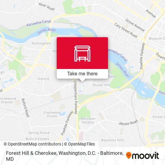 Mapa de Forest Hill & Cherokee