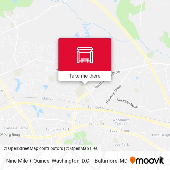 Mapa de Nine Mile + Quince
