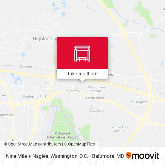 Mapa de Nine Mile + Naglee