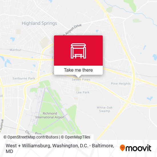 Mapa de West + Williamsburg