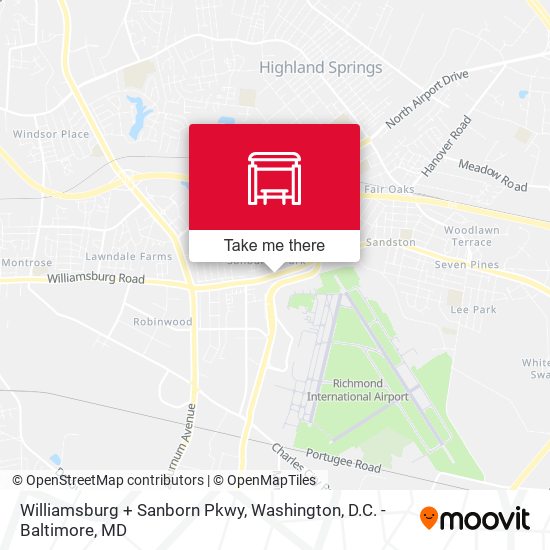 Williamsburg + Sanborn Pkwy map