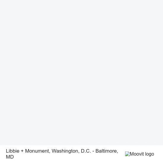 Libbie + Monument map