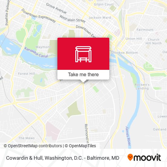 Cowardin & Hull map