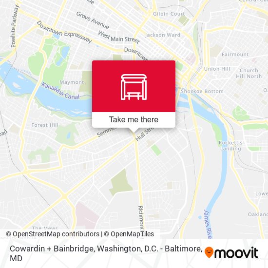 Mapa de Cowardin + Bainbridge