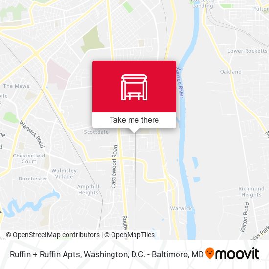 Ruffin + Ruffin Apts map
