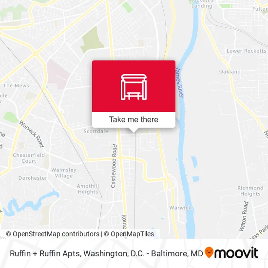 Ruffin + Ruffin Apts map