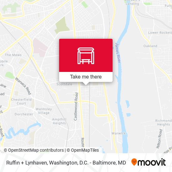 Ruffin + Lynhaven map