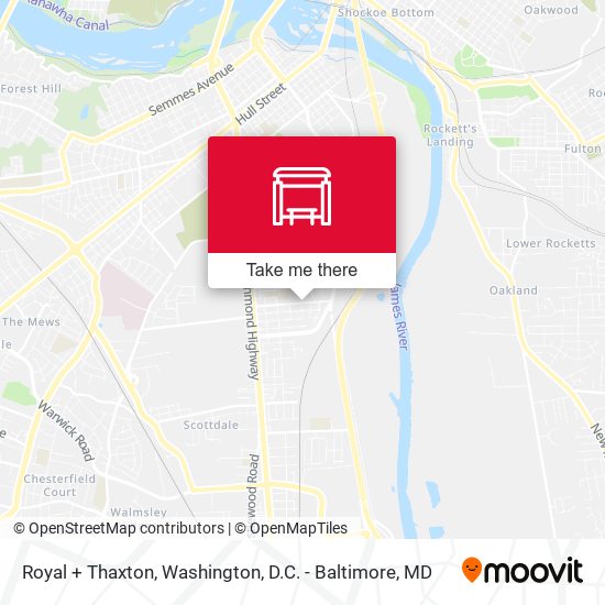 Mapa de Royal + Thaxton