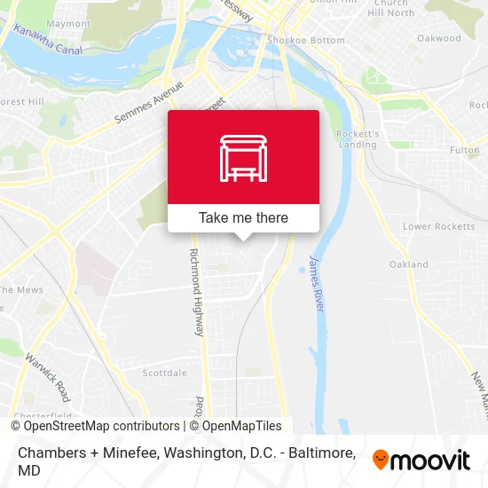 Chambers + Minefee map