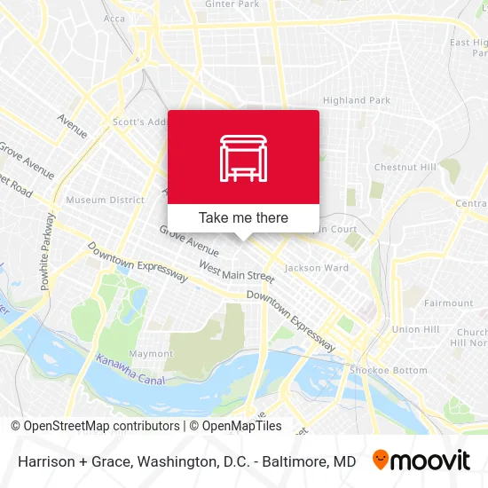 Harrison + Grace map