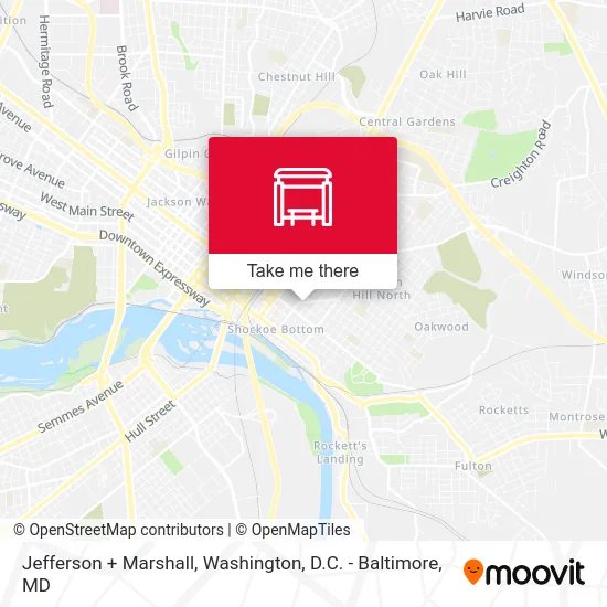 Jefferson + Marshall map