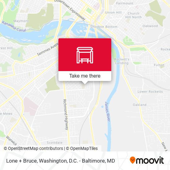 Lone + Bruce map