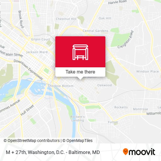 Mapa de M + 27th