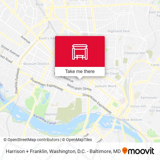 Mapa de Harrison + Franklin