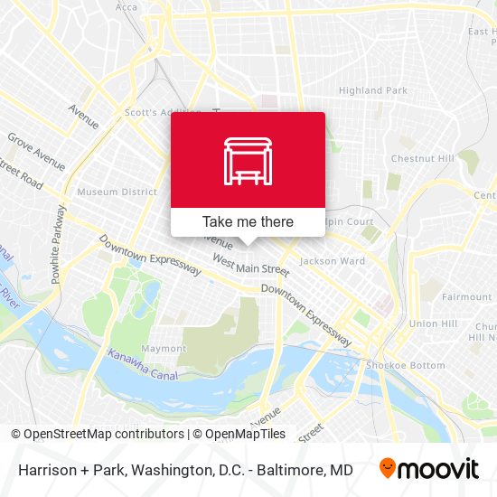 Mapa de Harrison + Park