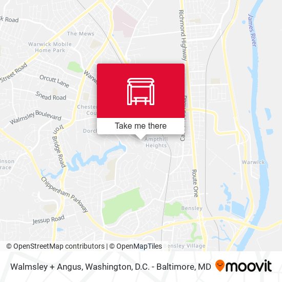 Walmsley + Angus map