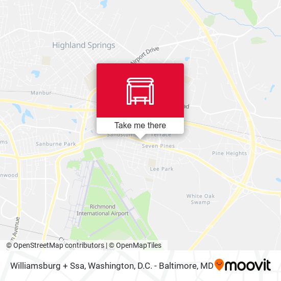 Williamsburg + Ssa map