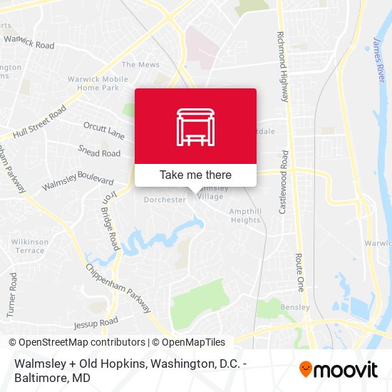 Walmsley + Old Hopkins map