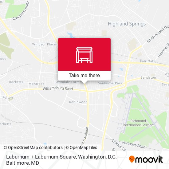 Laburnum + Laburnum Square map