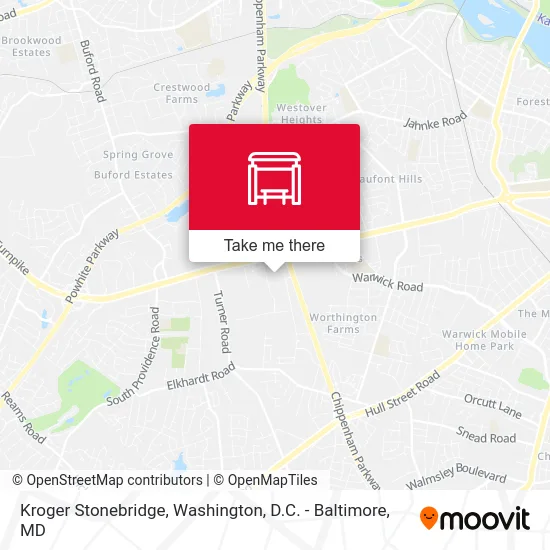 Kroger Stonebridge map