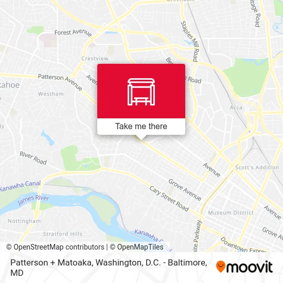 Patterson + Matoaka map