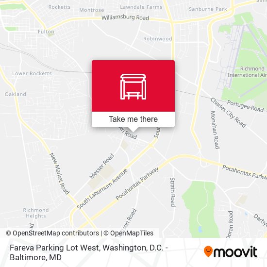 Mapa de Fareva Parking Lot West
