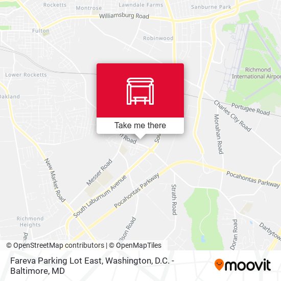 Fareva Parking Lot East map