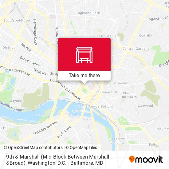 9th & Marshall (Mid-Block Between Marshall &Broad) map