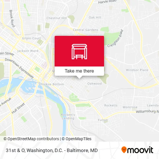 31st & O map